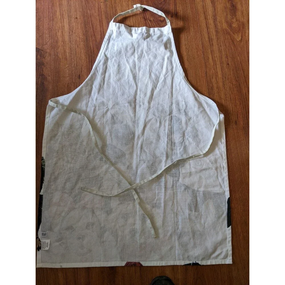 Full Length Apron Dogs Cats Smock Dei  100%  Cotton Pug Siamese Frenchie 10 Dif